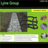 PP Material Interlocking Irregular Garden Path Mould for Garden Path