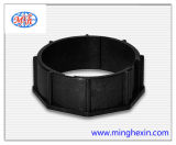 Black Plastic O-Ring Injection Part with ISO SGS