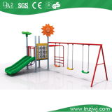 Small Kids Playground Equipment with Slide and Swing for Park (T-Y3126A)