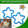 Top Selling High Quality Star Shape Colorful Silicone Egg Molds