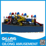 Hot-Selling Shape Outdoor Playground Equipment Slides (QL14-035A)