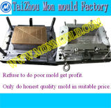 718h Steel Mechanical Sliders Injection Plastic Mould for Crate