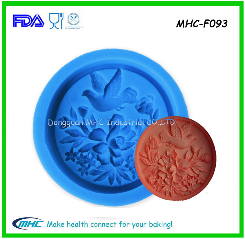 Round Silicone Soap Mold