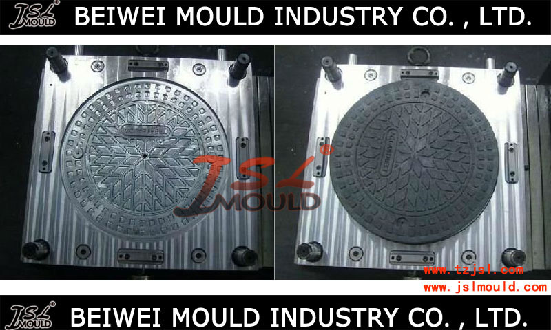 OEM Custom SMC Round Manhole Cover Telecom Cover Compression Mould