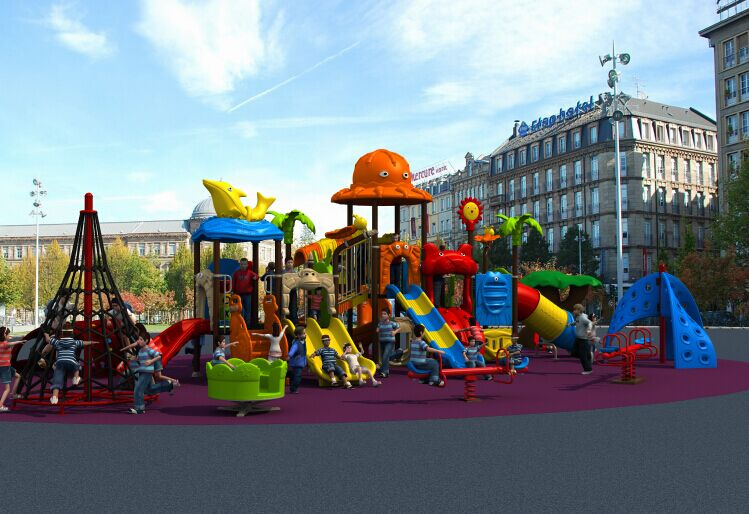 Outdoor Playground Animal Paradise Series HD15A-102A