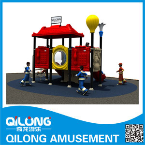 2014 Enjoyable Kids Playground Equipment Slides (QL14-028A)