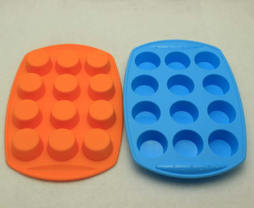 12 Holes Silicone Cake Mould