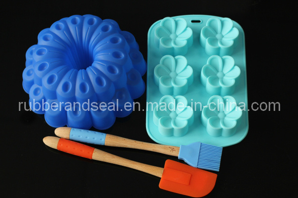 New Design 3D Silicone Mould for Cake Decoration (B52090)