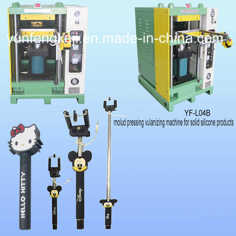 Silicone Selfie Sticker Vulcanizing Molding Making Machine