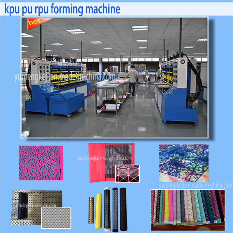 Kpu PU Rpu Forming Machine for Shoes Surface Making