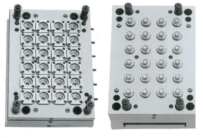 24 Cavities Hot Runner Cap Mold