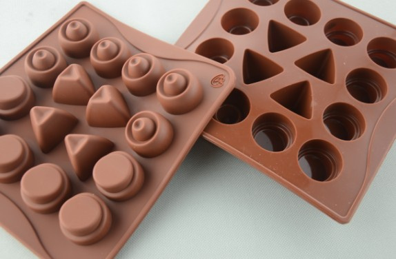 Chocolate Shape Silicone Cake Mould (TFC05)