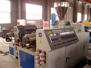 Double Screw Extruder PVC Plastic Extruder PVC Pipe Making Machine