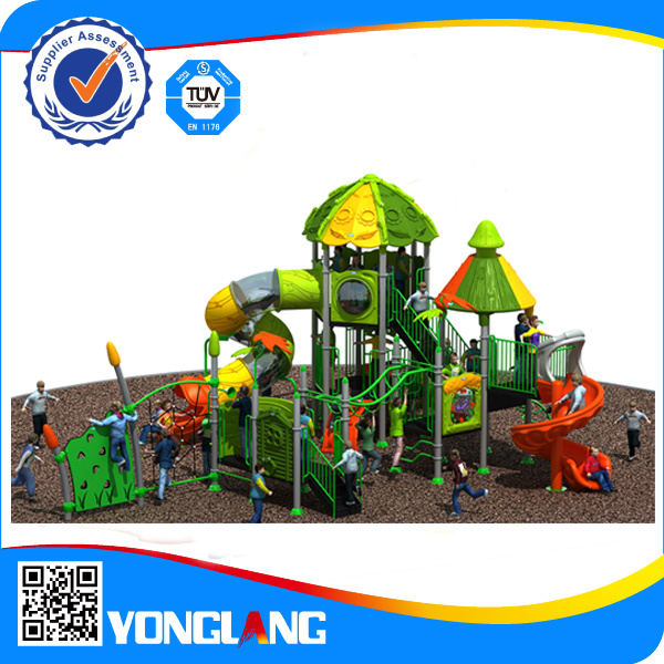 Commercial Colorful Kids Outdoor Slide for Garden Use