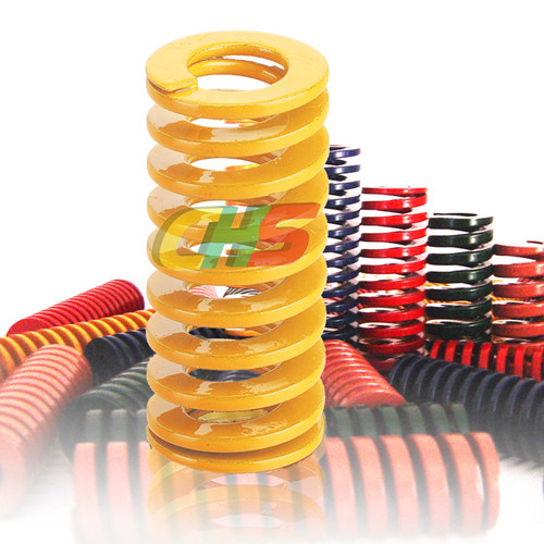 JIS Light-Load Yellow Home-Made Flat Steel Wire Spring