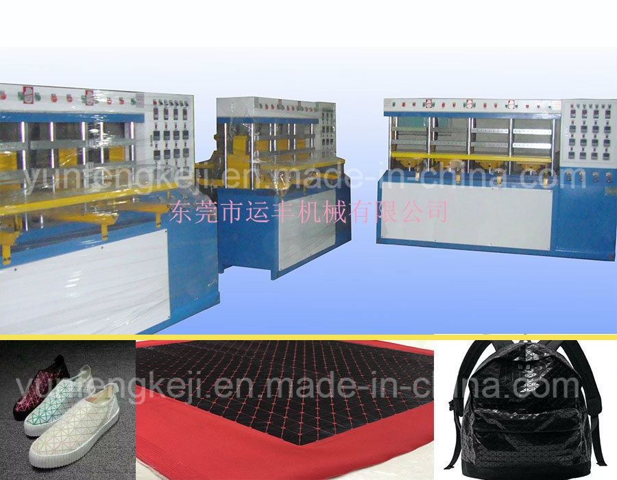 Kpu Rpu PU Sport Shoes Cover Shaping Machine with 12 Plates