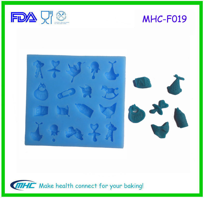 Funny Design Silicone Molds Cake Decoration Fondant
