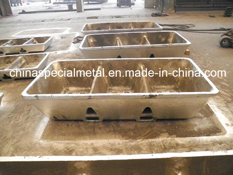 Low Profile Aluminum Ingot Mould with Cast Iron or Cast Steel
