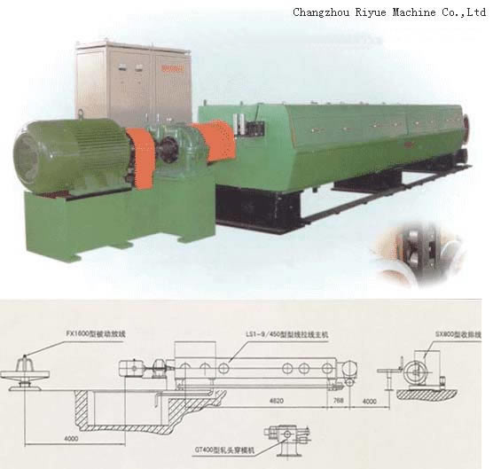 Nine-Die One Wire Drawing Machine (LS1-9/400)