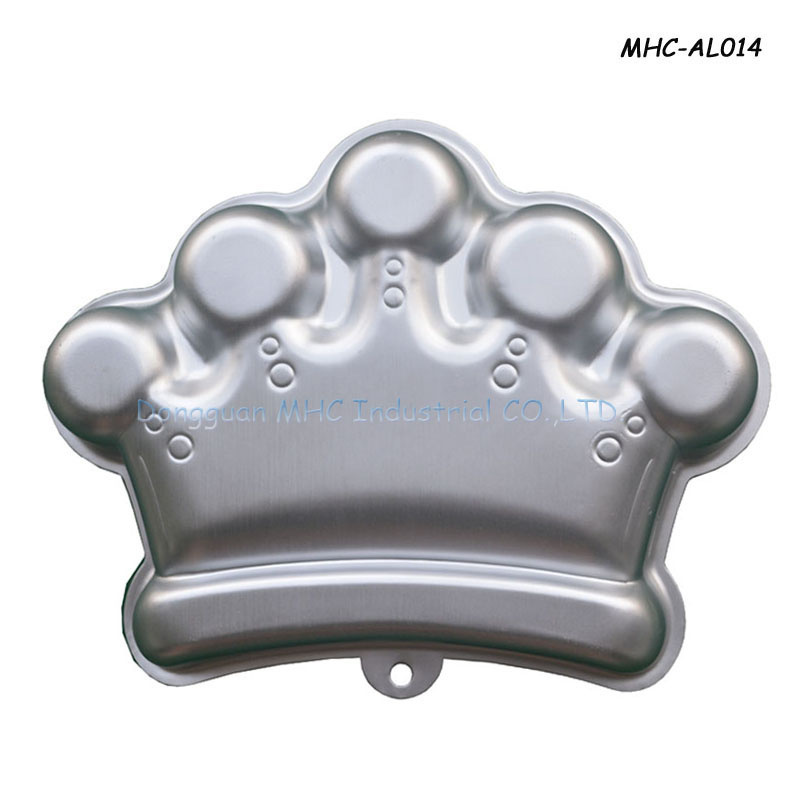 Crown Shape Silicon Bakeware Fondant Cake Pan