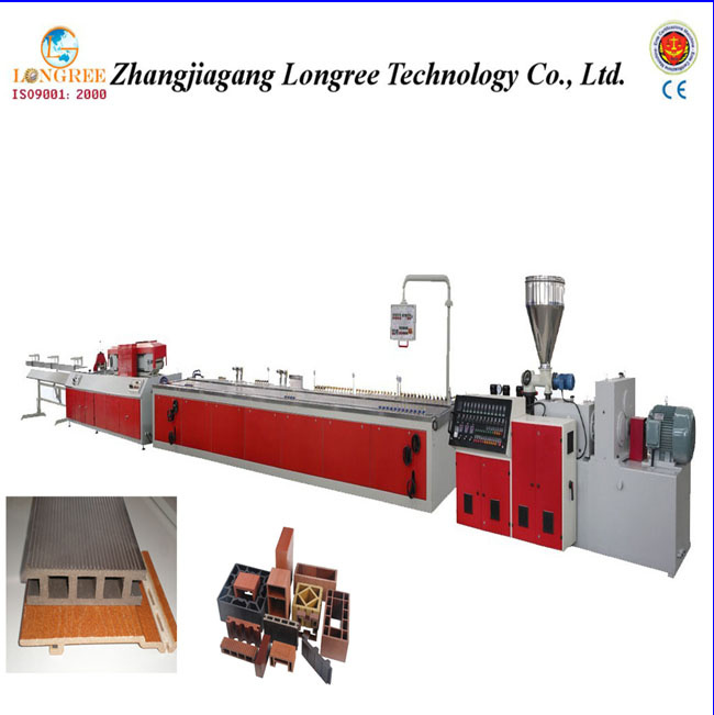 Wood Plastic Gazebo Extrusion Line