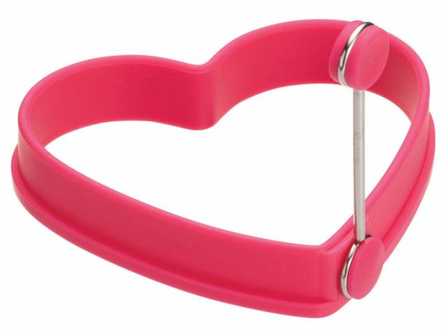 2015 Food Grade Heart Shape Silicone Egg Ring Frying Mold FDA Standard