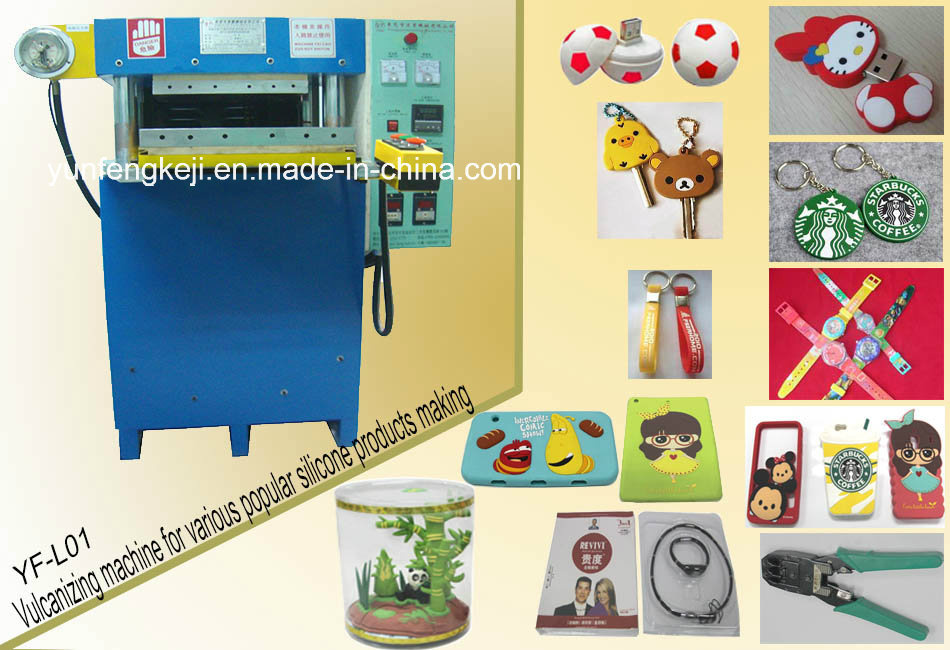 Carton Silicone Watchband Wrist Band Molding Machine