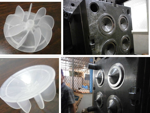 Plastic Precision Hair Dryer Blades Moulds (DY10)