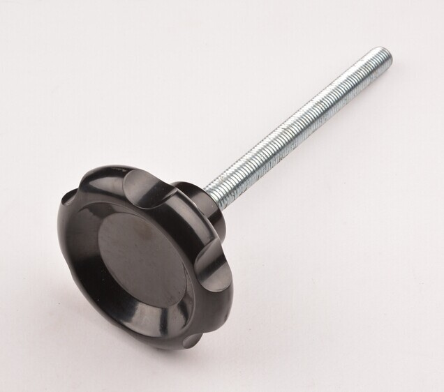 Small Handwheel Part with Long Thread Rod