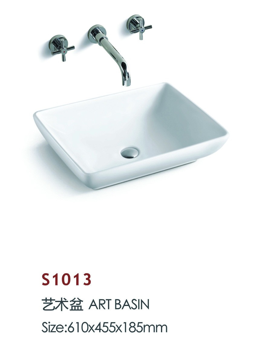 Made in Chaozhou Wholesale Used Kitchen Ceramic Sinks (S1013)