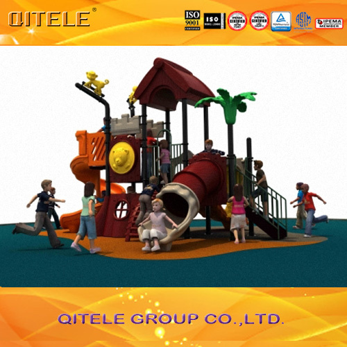 Tree House Kids Outdoor Playground Slide for Amusement Park (2014TH-11501)