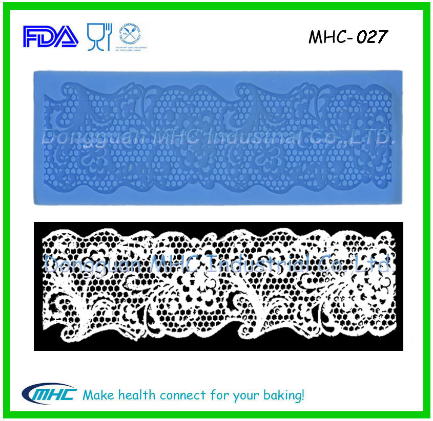 Cake Decoration Silicone Fondant Lace Mould