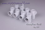 Injection U-PVC Equal Tee Fitting Moulds / Tooling