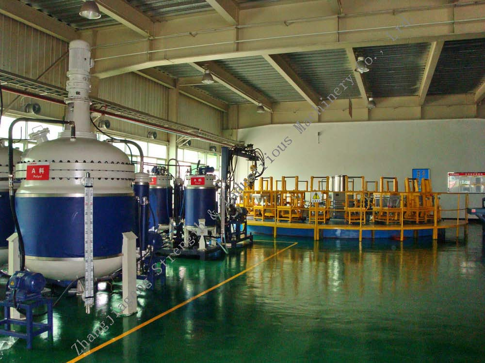 Rotary Table PU Foaming Line (RT Series)
