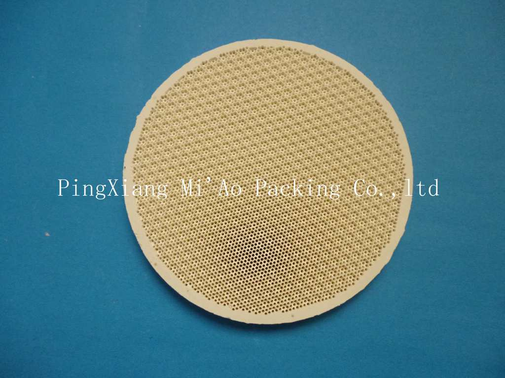 Round Shape Ceramic Burning Plate for Stove