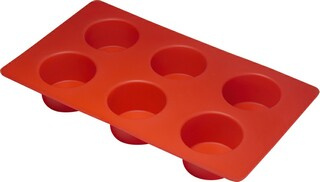 Silicone 6 Cup Muffin Pan & Cake Mould &Bakeware FDA/LFGB (SY1303)