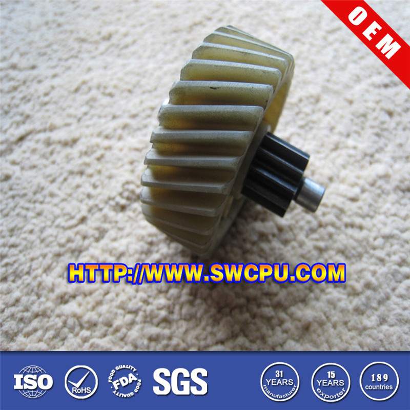 High Quality Plastic Wheel for DIY Toy Car (SWCPU-P-G436)