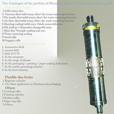Air-Blow Rotary Die Cutting Tooling