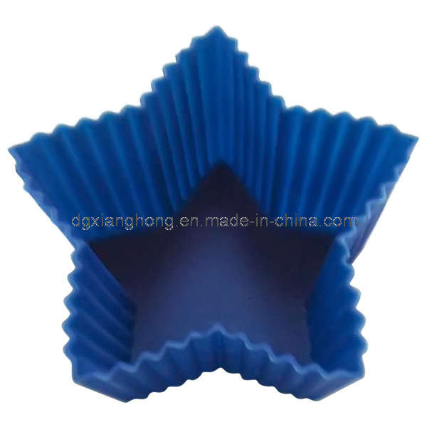 Star Shape Silicone Mini Cake Mold (XH-011092)