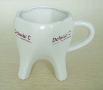 Tooth Shaped Mug, Custom Mug