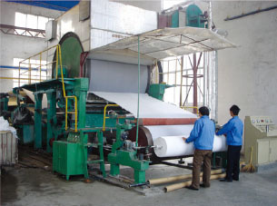 Waste Paper Machines, High Speed Toilet Tissue Paper Machinewaste Paper Machine,