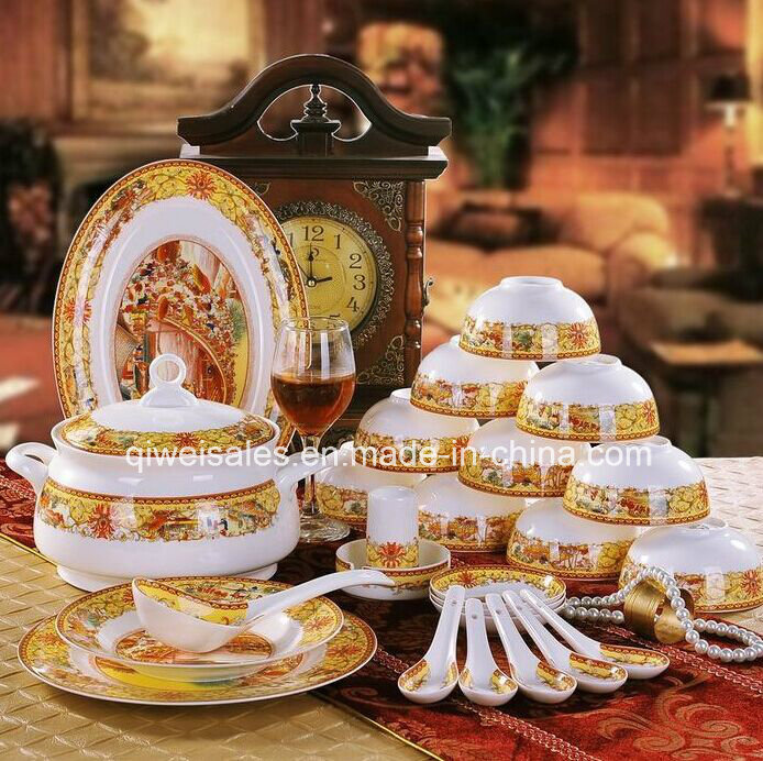Jingdezhen Porcelain Tableware Kettle Set (QW-0009)