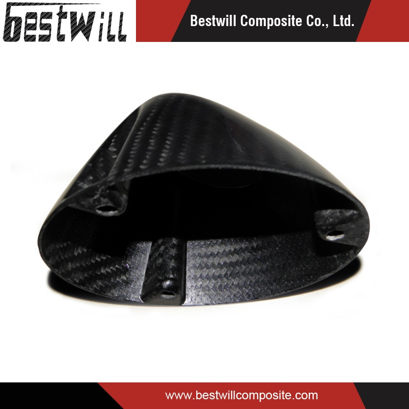 Carbon Fiber Oval Exhaust End Cap