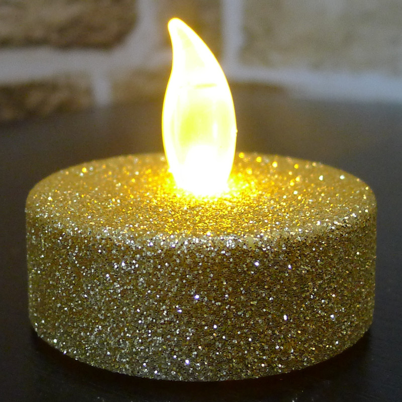 Wide Glitter Tea-Light