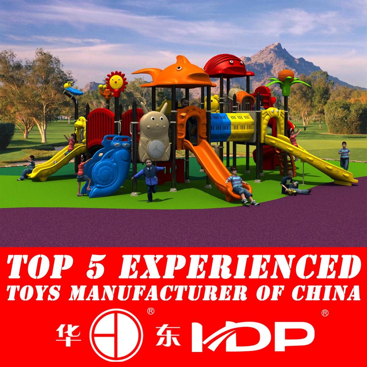 2014 Safety Outside Playground Equipment for Sale (HD14-082A)