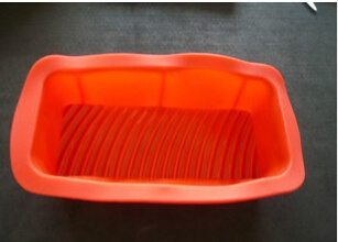 Rectangle Red Factory Gridiron Silicon Soap Mold (BZ-SM005)