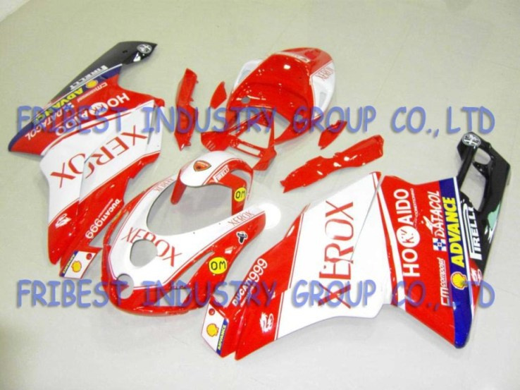 Motorcycle Racing Fairing Kit for Circuit for DUCATI 999 XEROX