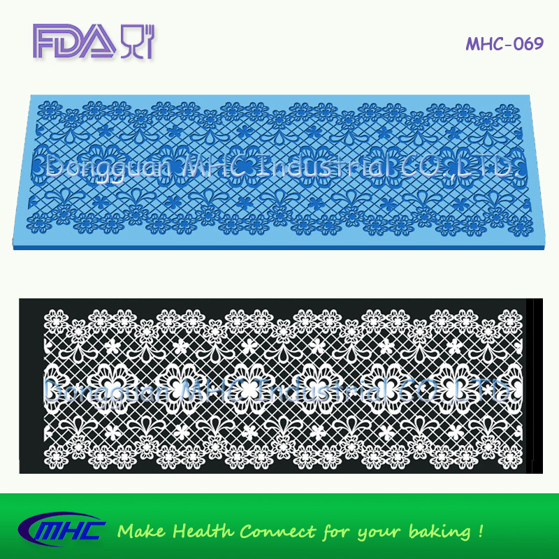 New Design Magic Decor Silicone Sugar 3D Lace Mat