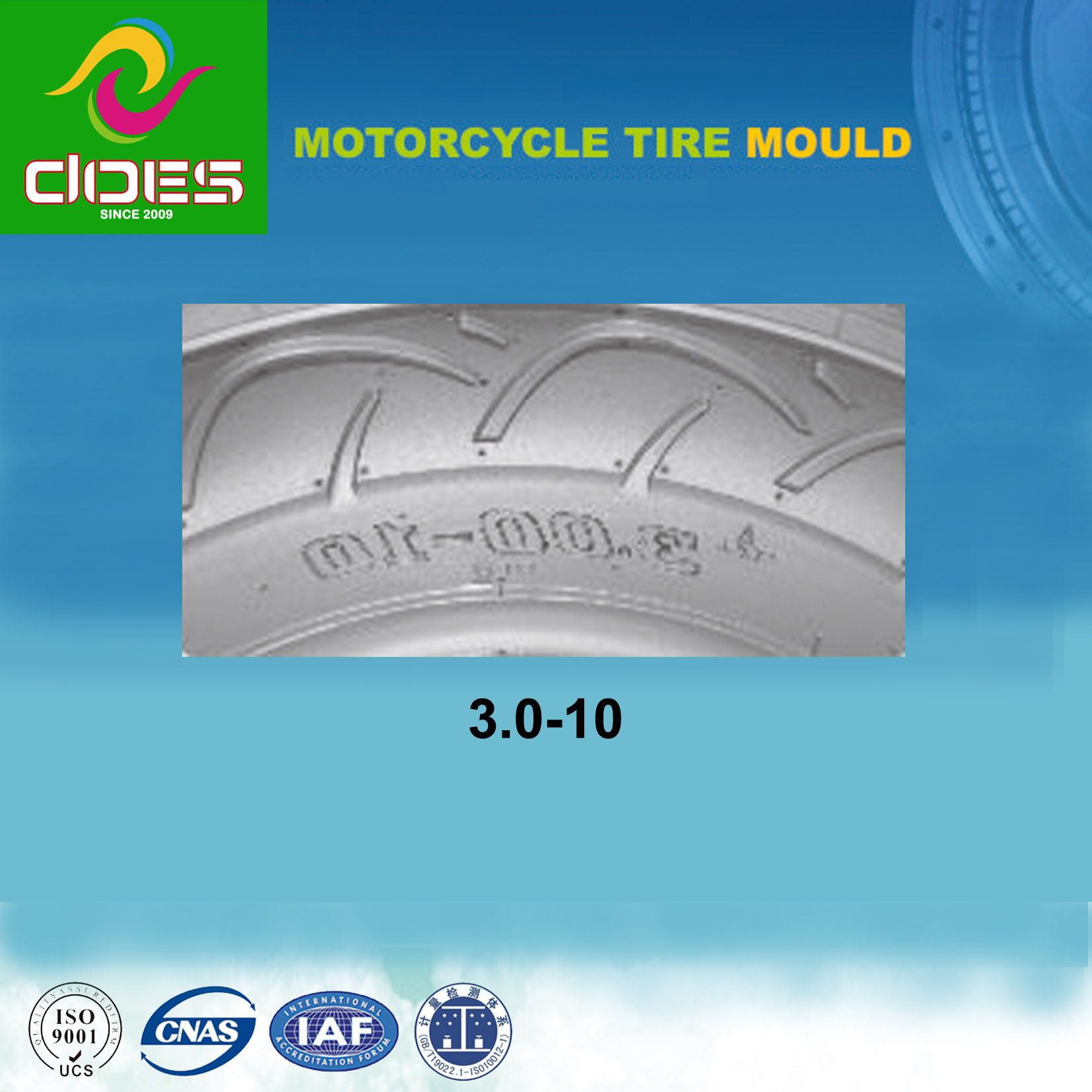 3.0-10 Motorcycle Tyre Mould