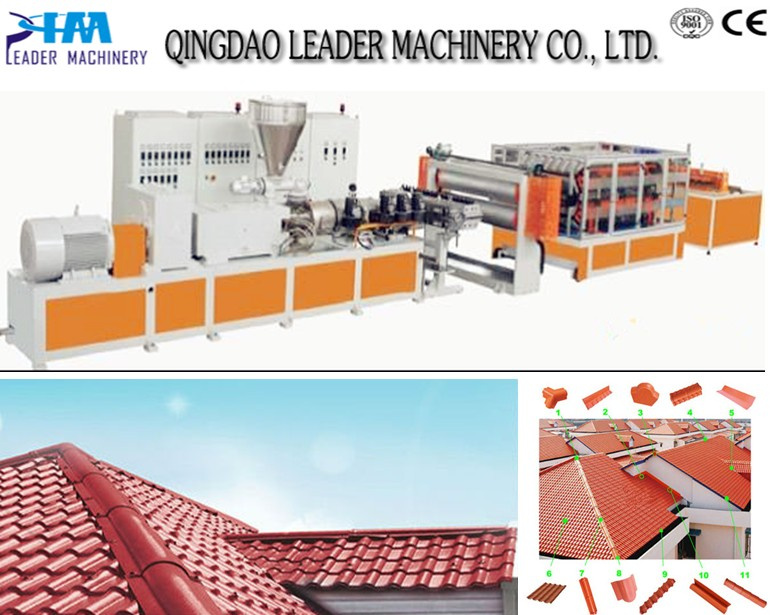 PVC Asa Roof Making Machine